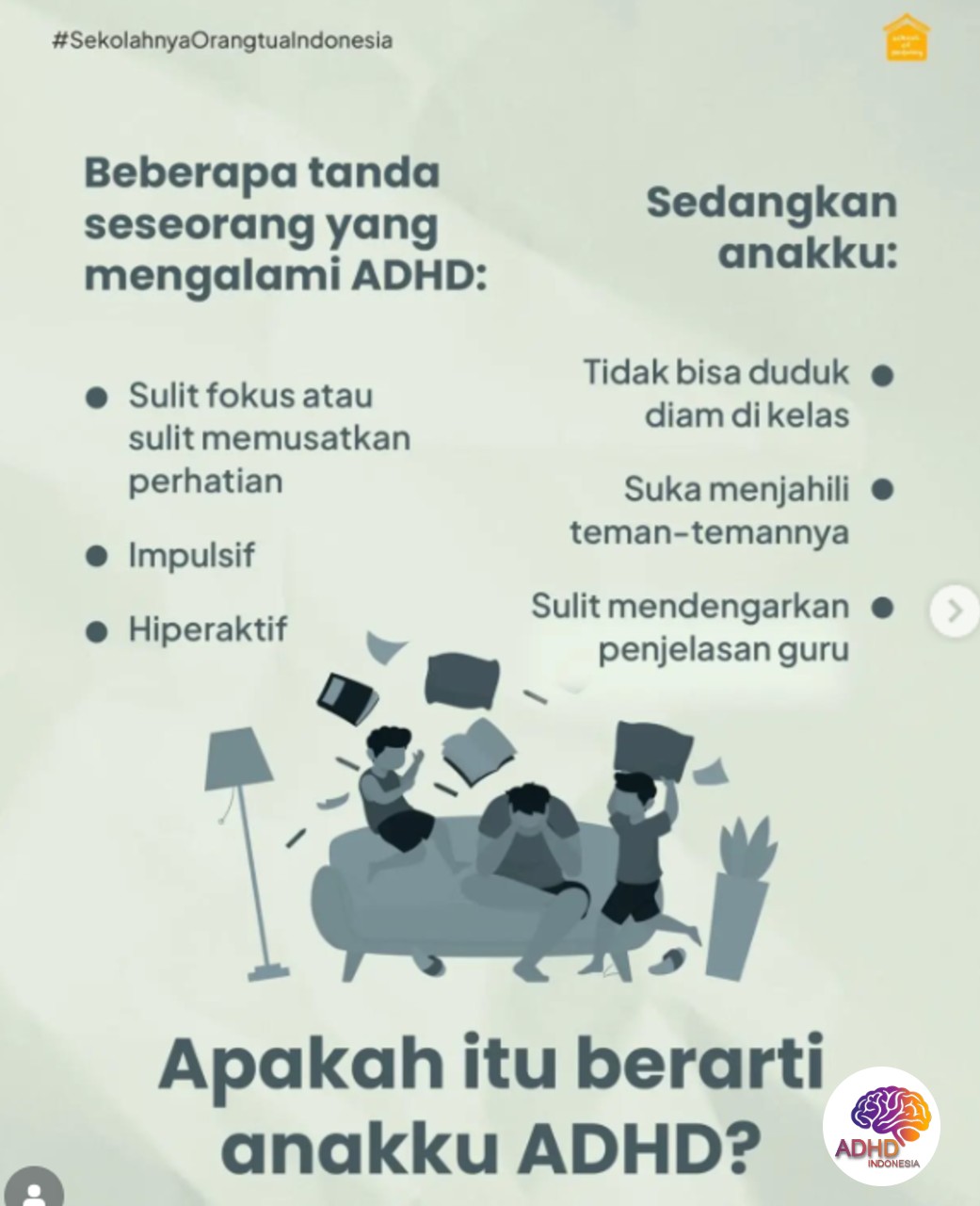 Ciri dan Gejala ADHD pada Anak Usia Dini di Kabupaten Kolaka Utara